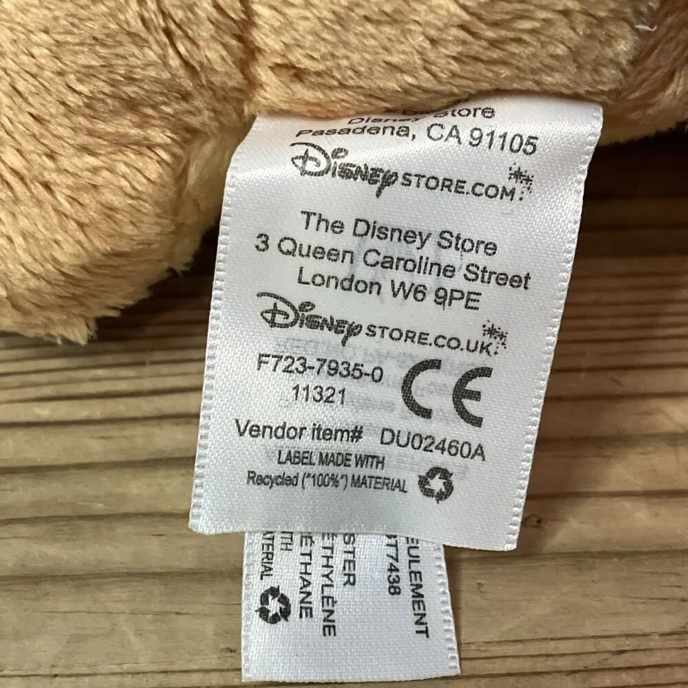 Authentic Disney Store London Exclusive Bambi Clumsy Laying Down Plush Large 13”